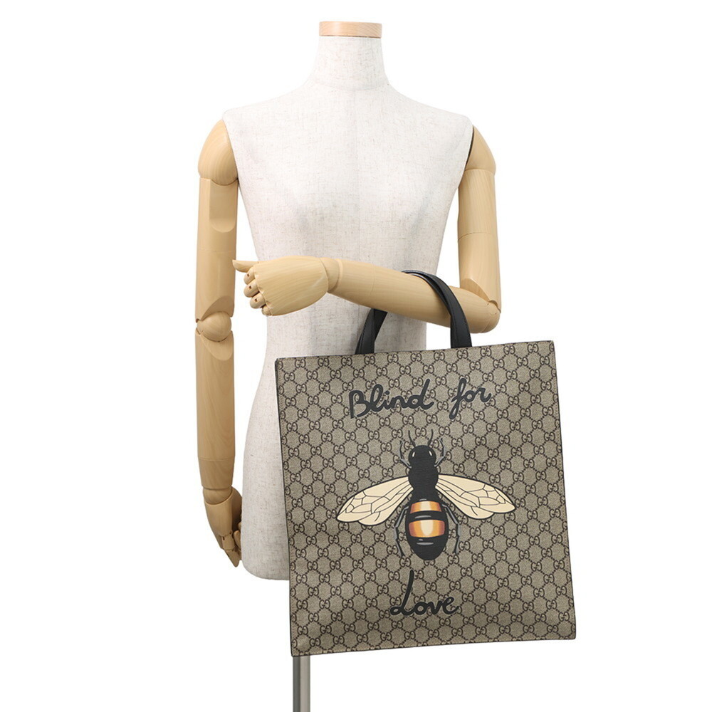 GUCCI Black Leather Tote Bag - Picture 4 of 15